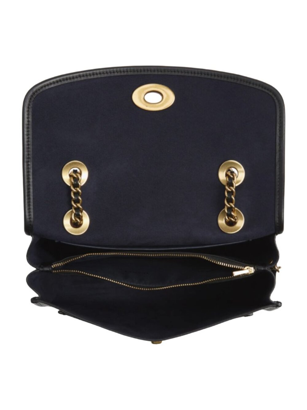 NWT COACH Peacock Colorblock Multi Parker Leather Shoulder Bag w. Chain Strap - Picture 8 of 13